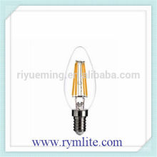 E12 C35 E14 LED candle Filament light 2W 4W 6W with CE RoHS